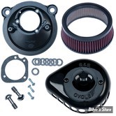 - FILTRE A AIR - S&S - STEALTH S&S  - MINI TEARDROP AIR CLEANER KIT - SPORTSTER 07UP - NOIR BRILLANT - 170-0440A