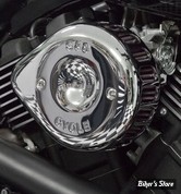 FILTRE A AIR S&S - TEARDROP - MINI TEARDROP STEALTH AIR CLEANER KIT - XG500 / XG750 15UP - CHROME - 170-0445C