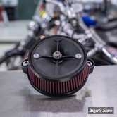    - FILTRE A AIR - S&S - STEALTH - S&S Cycle EC Approved Stealth Air Cleaner  - MILWAUKEE EIGHT SOFTAIL 18/20 / TOURING 17/20 - SANS COUVERCLE - 170-0521