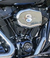  - FILTRE A AIR - S&S - MILWAUKEE EIGHT TOURING 17UP / SOFTAIL 18UP - STEALTH - TRIBUTE - CHROME - 170-0595A