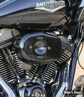    - FILTRE A AIR - S&S - MILWAUKEE EIGHT TOURING 17UP / SOFTAIL 18UP - STEALTH - TRIBUTE - NOIR - 170-0598A