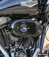 - FILTRE A AIR - S&S - MILWAUKEE EIGHT TOURING 17UP / SOFTAIL 18UP - STEALTH - TRIBUTE - NOIR - 170-0598A