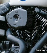 FILTRE A AIR - S&S - Stealth Air Cleaner Kit with Tribute Cover - TOURING 02/07 / SOFTAIL 01/15 / DYNA 04/17 / TWINCAM CARBU CV 99/06 - TRIBUTE - NOIR - 170-0599