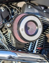    - FILTRE A AIR - S&S - Stealth Air Stinger Kit - MILWAUKEE EIGHT TOURING 17UP / SOFTAIL 18UP - BRUSHED RING - 170-0714A