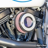 FILTRE A AIR - S&S - Stealth Air Stinger™ Kit with S&S Ring - SOFTAIL 01/15 / DYNA 04/17 / TOURING 02/07 - BRUSHED RING - 170-0716A