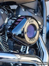    - FILTRE A AIR - S&S - Stealth Air Stinger Kit - MILWAUKEE EIGHT TOURING 17UP / SOFTAIL 18UP - NOIR BRILLANT - 170-0718A