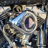 FILTRE A AIR - S&S - TOURING 08/16 / SOFTAIL 16/17 / DYNA FXDLS 16/17 - STEALTH AIR STINGER KIT - TEARDROP - CHROME - 170-0719