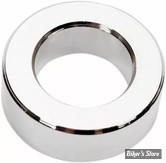 ENTRETOISE D'AXE DE ROUE - DIAMETRE INTERNE : 19.10MM / 3/4" - EPAISSEUR : 11.10 MM - CHROME