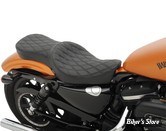 SELLE DRAG SPECIALTIES - DOUBLE BUCKET 2UP LOW PROFILE - SPORTSTER 04UP - DOUBLE DIAMOND