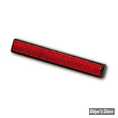 REFLECTEUR / CATADIOPTRE - B-SEEN - RECTANGLE 100MM X 13MM - ROUGE