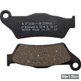 PLAQUETTES AVANT / ARRIERE - OEM 41300072 - DRAG SPECIALTIES - ORGANIC / KEVLAR