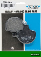 PLAQUETTES - OEM 44063-83 - DRAG SPECIALTIES - ORGANIQUE KEVLAR