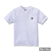 TEE-SHIRT - CARHARTT - WORKWEAR POCKET - BLANC - TAILLE S