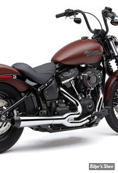 ECHAPPEMENT - COBRA - SOFTAIL 18UP  - EL DIABLO 2 EN 1 - CHROME - 6478