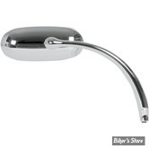 RETRO OVAL - RUSS WERNIMONT DESIGNS - FINITION : CHROME / CÔTÉ : DROIT / TIGE : COURTE