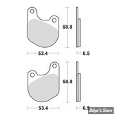 PLAQUETTES - 44098-77 - 44032-79 - SBS 2 - STREET CARBON TECH ORGANIC