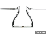 GUIDON LA CHOPPERS - TOURING FLHRX / FLTR - HAMMERHEAD - 1" 1/2 - HAUTEUR : 30.50 CM - CHROME - LA-7316-12