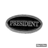 PIN'S - MCS - BIKER PINS - PRESIDENT TITLE