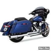 ECHAPPEMENT - VANCE & HINES- TOURING 17UP MILWAUKEE-EIGHT® - 2 EN 1 - PRO PIPE - CHROME - 17583