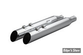 SILENCIEUX DE REMPLACEMENT - TOURING MILWAUKEE EIGHT 17UP - KHROME WERKS - 4" HP-Plus® Slip-On Mufflers - SLASH UP - CHROME - 40FSL-1011-CHR