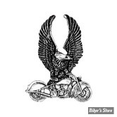 PIN'S - MCS - EAGLE ON BIKE