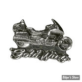 PIN'S - MCS - GOLDWING WITH MOTORCYCLE