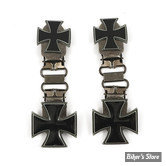 CLIPS DE PANTALON - RYDER CLIPS - LACED BOOTS - MALTESE CROSS