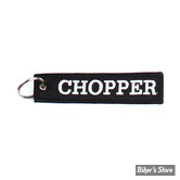 PORTE CLEFS - MCS - NYLON - CHOPPER - NOIR