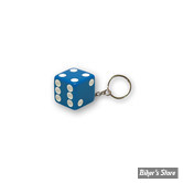 PORTE CLEFS - TRIKTOPZ - DICE - BLEU