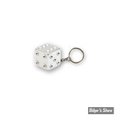 PORTE CLEFS - TRIKTOPZ - DICE - CHROME