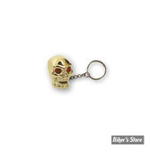 PORTE CLEFS - TRIKTOPZ - SKULL  - OR