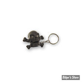 PORTE CLEFS - TRIKTOPZ - SKULL N BONES - NOIR