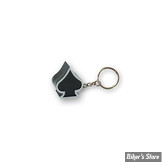 PORTE CLEFS - TRIKTOPZ - SPADES - NOIR