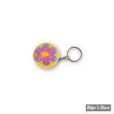 PORTE CLEFS - TRIKTOPZ - FLOWER - VIOLET