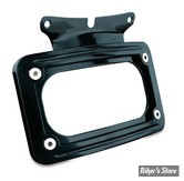 SUPPORT DE PLAQUE - KURYAKYN - TOURING / DYNA FLD - CURVED - NOIR - 3149