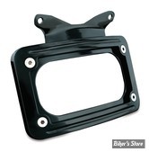 SUPPORT DE PLAQUE - KURYAKYN - TOURING FLHX 10UP / FLTR10UP - CURVED - NOIR - 3147