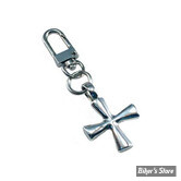 BRELOQUE - AMIGAZ - KEYCHAIN CLIP-ON - 4PT CROSS