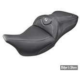 - SELLE SADDLEMEN - ROADSOFA™ CF SEAT - TOURING 08UP - NOIR CARBON FIBER / COUTURES : ARGENT - 808-07B-185