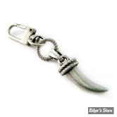 BRELOQUE - AMIGAZ - KEYCHAIN CLIP-ON - SABER TOOTH HACK