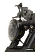 BLOC DE FIXATION DE PHARE - SOFTAIL FXFB 18UP - NOIR BRILLANT