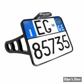 - ITALY - PLAQUE LATERALE -  DYNA 06/17 - HEINZ BIKES - SLIP-INN À LED - FORMAT : 177 MM X 177 MM - NOIR - HBSKZ-FX-I