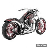 - ECHAPPEMENT FREEDOM PERFORMANCE - SHORTY 2 EN 1 - TURNOUT - SOFTAIL 86/17 - CHROME/CHROME - 