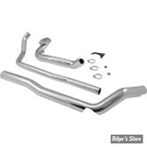 COLLECTEUR TOURING 95/06 - COBRA - COLLECTEUR TRUE DUAL HEAD PIPES - CHROME - 6250