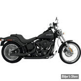 ECHAPPEMENT SUPERTRAPP - MEAN MOTHER 2 EN 2 - STAGGERED - SOFTAIL 12/17 - NOIR CERAMIC - 137-72568