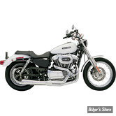 ECHAPPEMENT BASSANI - Road Rage 2en1 - SPORTSTER 04/13 - Court/Chrome