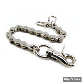 CHAINE DE PORTE CLEFS - AMIGAZ - BIKE CHAIN - ARGENT - 20.32 CM