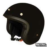 CASQUE JET - DMD - VINTAGE - SOLID BLACK - COULEUR : NOIR - TAILLE 2 / S - FIN DE SÉRIE - NI REPRIS - NI ÉCHANGÉ