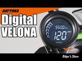 -  VELONA - COMPTEUR / COMPTE TOURS VELONA / DAYTONA - DIGITAL 60MM SPEEDOMETER/TACHOMETER - 85836