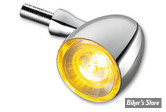 CLIGNOTANT A LEDS -   KELLERMANN - BULLET 1000 EXTREME - 1 FONCTION - FINITION : CHROME