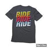 TEE-SHIRT - ROEG - RIDE2 - ANTHRACITE - TAILLE S